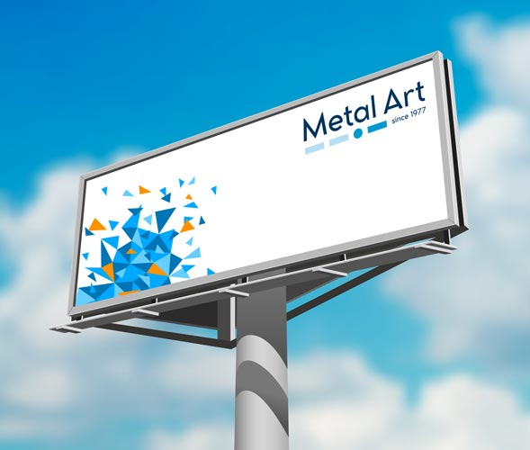 Attività di marketing aziendale: striscione