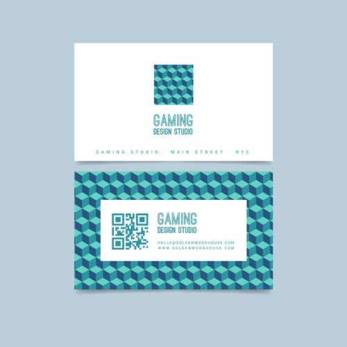 Biglietto da visita Milano QR code