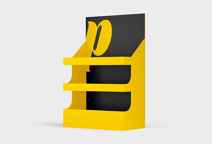 Espositore giusto aumenta attenzione sui prodotti: espositore da banco