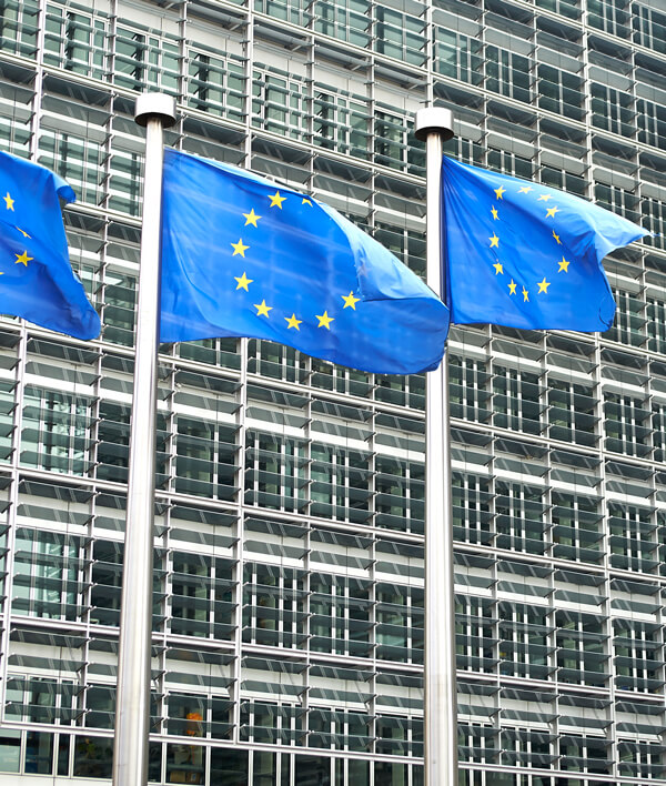 Targhe Industriali Milano - Bandiere Europee